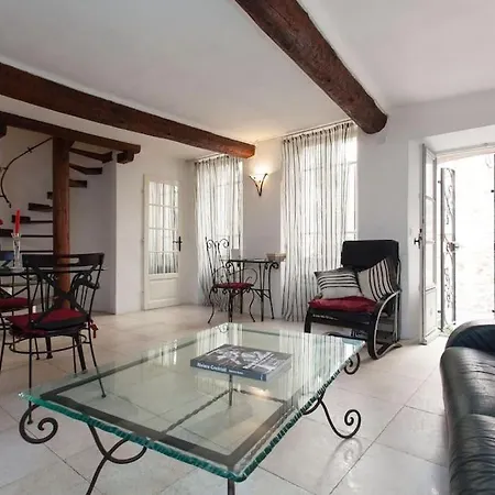 A8 - 2 Bdr Duplex Remparts Heart Of Old Lejlighed Antibes
